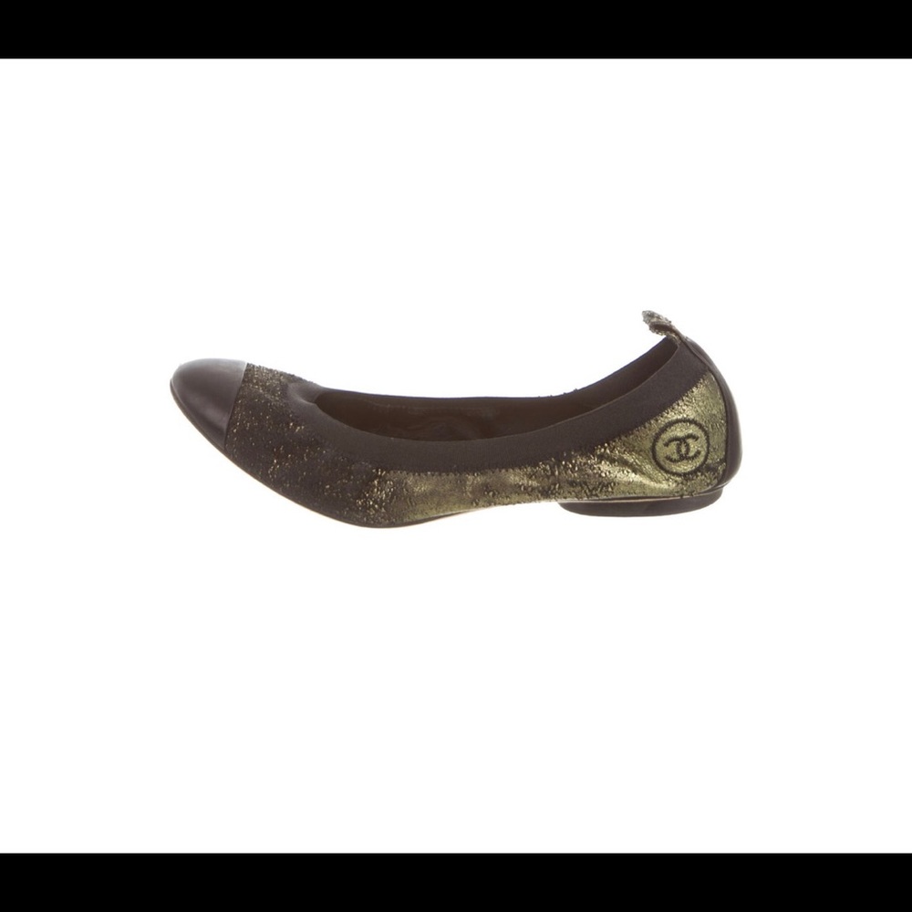 Chanel Stretch Spirit Flats